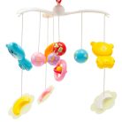 Körhinta a kiságy fölé világító vetítővel  Baby Mix piros