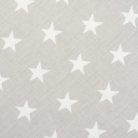 Klasszikus megkötős pólya New Baby Csillag szürke-fehér