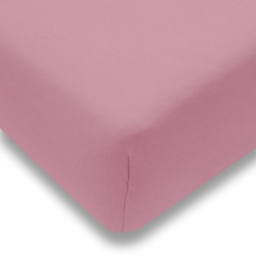 Jersey lepedő kiságyba New Baby 120x60 rózsaszín