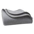 Gyerek fleece takaró New Baby 100x75 szürke csillagok