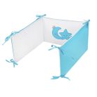 5-részes ágyneműhuzat Belisima Magic Stars 100/135 türkiz