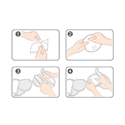 Szoptatós melltartóbetét NUK High Performance 30 db