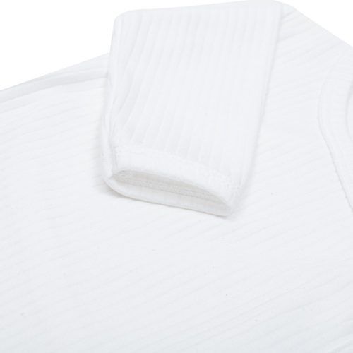 Baba pamut kezeslábas New Baby Practical fehér fiú