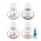 Baba tanuló itatópohár NUK Mici mackó hőmérséklet jelzővel 150 ml bézs szamár