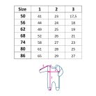 Baba pamut kezeslábas oldalsó bekapcsolássa New Baby Lovely zöld