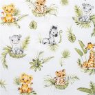 3-részes ágyneműhuzat New Baby 100/135 cm Jungle