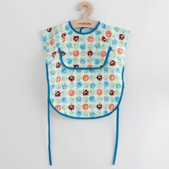 Baba előke-kötény New Baby 42 x 35 cm kék