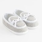 Baba mokaszin New Baby szürke 12-18 h