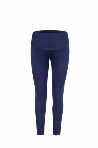 Magas derekú kismama leggings milk & love kék