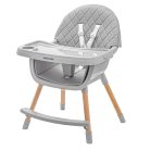 Etetőszék Baby Mix Freja wooden dark grey