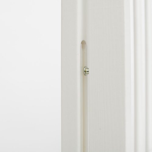 Gyerek kiságy New Baby LILLY leengedhető oldalráccsal fehér