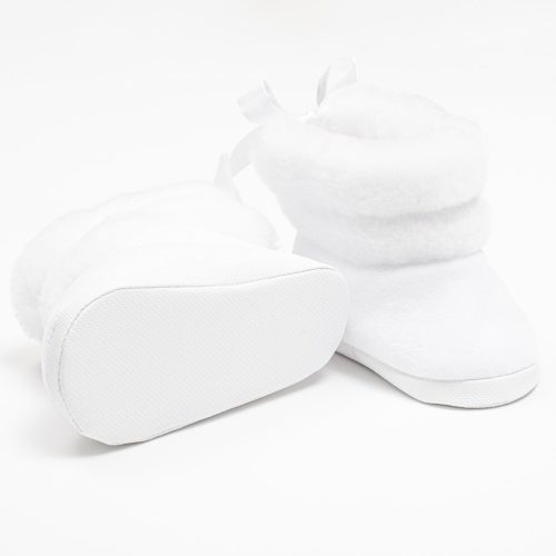 Baba téli csizma New Baby fehér 0-3 h