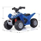 Elektromos négykerekű Milly Mally Honda ATV kék