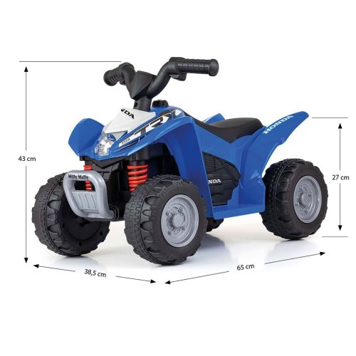 Elektromos négykerekű Milly Mally Honda ATV kék