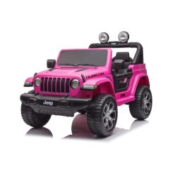   Gyermek elektromos autó Baby Mix Jeep Wrangler Rubicon rózsaszín