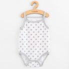 Baba body ujj nélküli New Baby Classic II szürke csillagokat lány