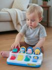Interaktív játék - Felugró ablakok állatokkal Peekaboo Baby Mix