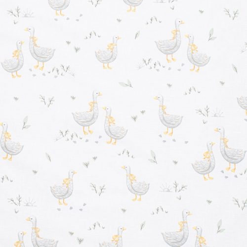 Pamut szett a kiságyba töltöttél New Baby Libák 90x120 cm