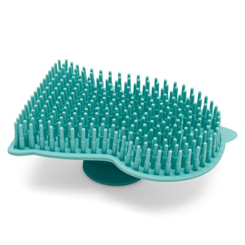 Baba szilikon fürdőkefe New Baby kék