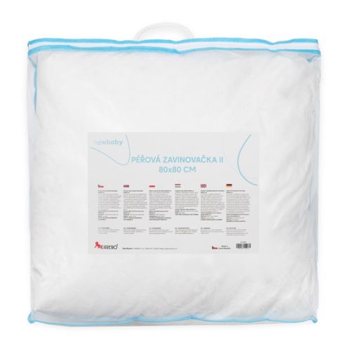 Luxus toll pólya New Baby - toll töltet 80x80 cm