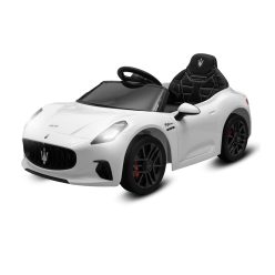 Elektromos játékautó Maserati GranTurismo Baby Mix fehér