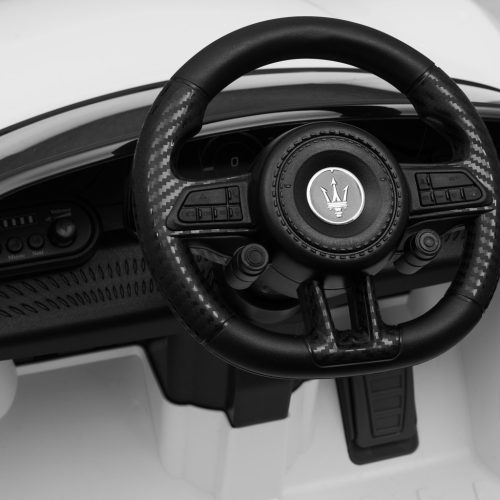 Elektromos játékautó Maserati GranTurismo Baby Mix fehér