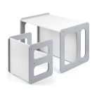 Milly Mally Stella 3 az 1-ben bútorkészlet - Asztal és szék Grey