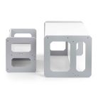 Milly Mally Stella 3 az 1-ben bútorkészlet - Asztal és szék Grey