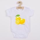 Baba body nyomtatással New Baby Lemon - rövid ujjú