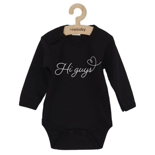 Baba body nyomtatással New Baby Hi guys