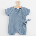 Baba nyári muszlin kezeslábas New Baby blue