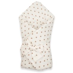 Muszlin megkötős pólya New Baby little heart