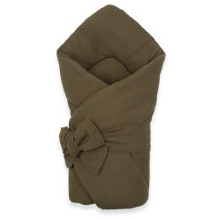 Muszlin megkötős pólya New Baby olive