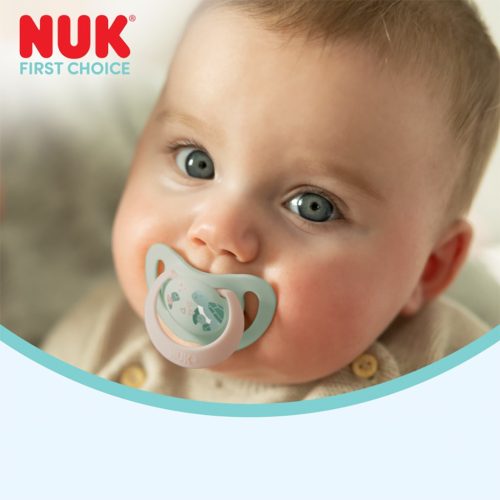 Baba cumi  NUK First Choice Night 0-6m 2 db Hippo/Koala