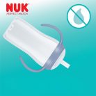 NUK Perfect Match tanuló cumisüveg szívószállal PENGUIN 260 ml