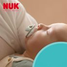 Baba cumi  NUK Perfect Match 0-6m 2 db beige/red