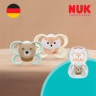 Baba cumi  NUK Perfect Match Air FOX/BEAR 0-2m 2db box