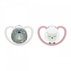   Baba cumi  NUK Perfect Match Air Night FIREFLY/SHEEP 0-6m 2db