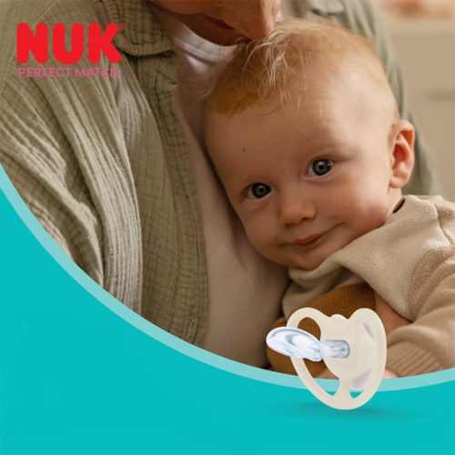 Baba cumi  NUK Perfect Match Air Night FIREFLY/SHEEP 0-6m 2db