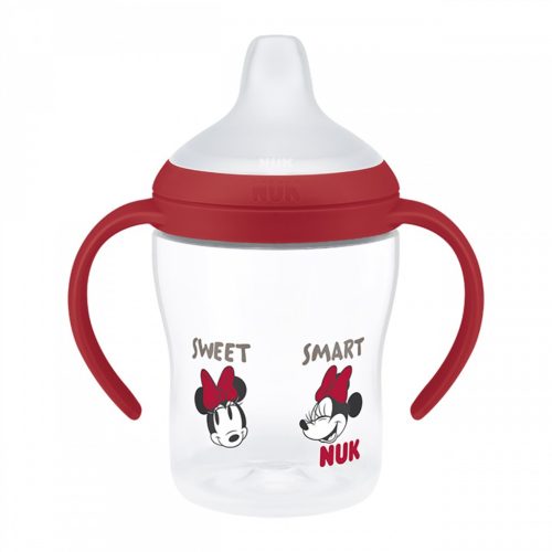 NUK Perfect Match tanuló cumisüveg DISNEY Minnie, red 150 ml