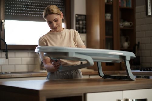 Összecsukható műanyag babakád Tega Baby blue