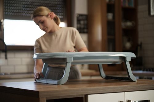 Összecsukható műanyag babakád Tega Baby blue