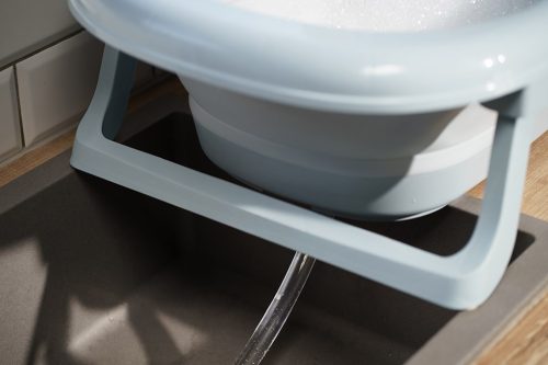 Összecsukható műanyag babakád Tega Baby blue