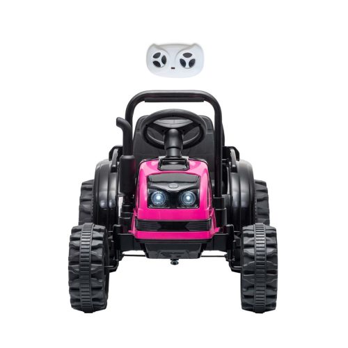 Elektromos vontató pótkocsival Milly Mally Farmer rózsaszín