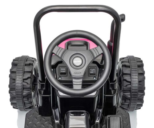 Elektromos vontató pótkocsival Milly Mally Farmer rózsaszín